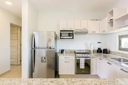 New Apt In Residential Area With Amenities & 24Hr Security Playa del Carmen Apartment