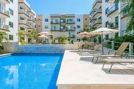 Apartment New Apt In Residential Area With Amenities & 24Hr Security Playa del Carmen